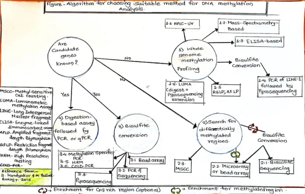 Genetic Methylation Test - No.1 Best information. 2 FIGURE.Algorith for choosing suitable method for DNA Methylation Analysis.