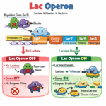 Lac operon diagram explained 1