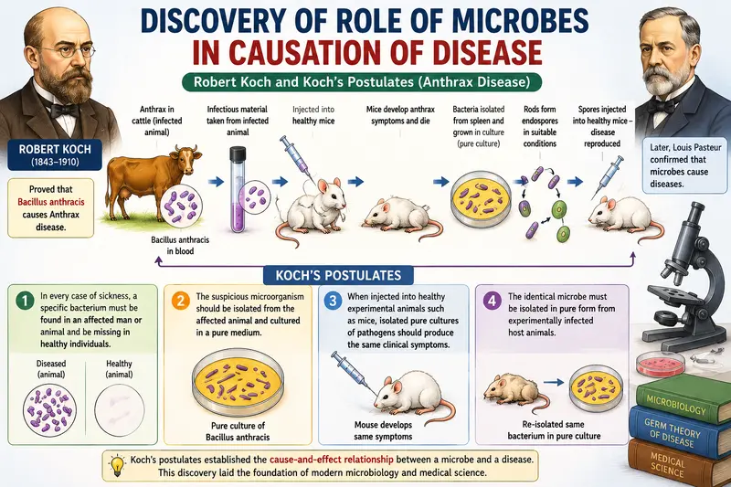 anthrax etiology research by robert koch