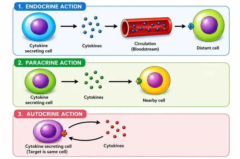 Classification of Immune System on the basis of  action 