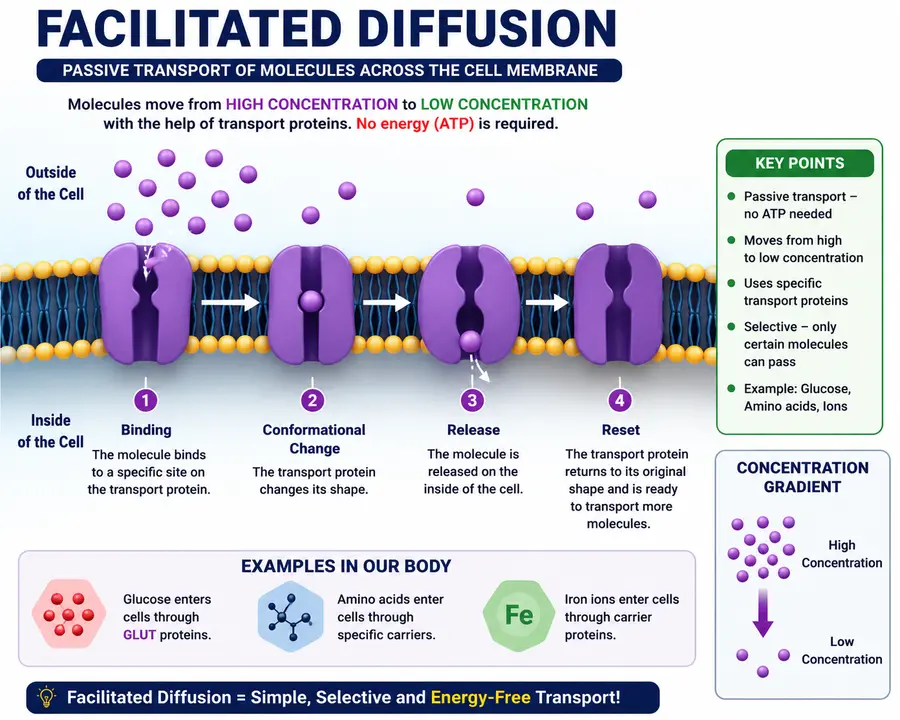 Facilitated diffusion
