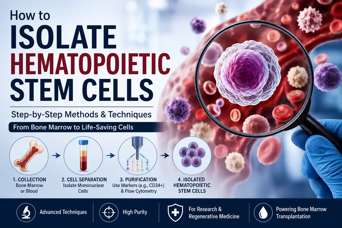 How to isolate hematopoietic stem cells?