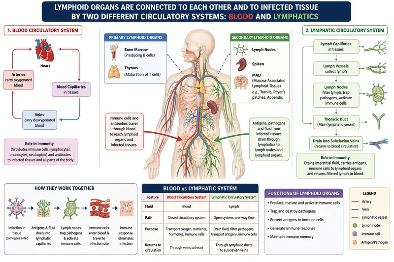 What Is the Structure and Function of Secondary Lymphoid Organs? 7 Powerful Facts You Must Know 6 Two Different Circulatory Systems: Blood and Lymphatics