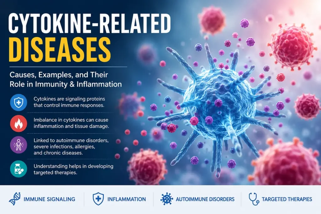 What are cytokine-related diseases? 2 What are cytokine-related diseases?