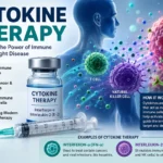 What is an example of cytokine therapy?