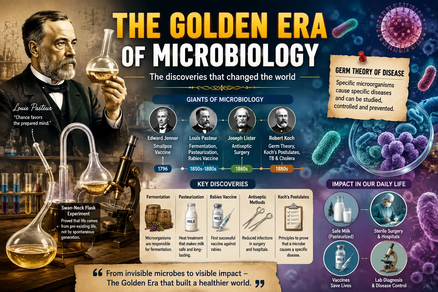 the golden era of microbiology