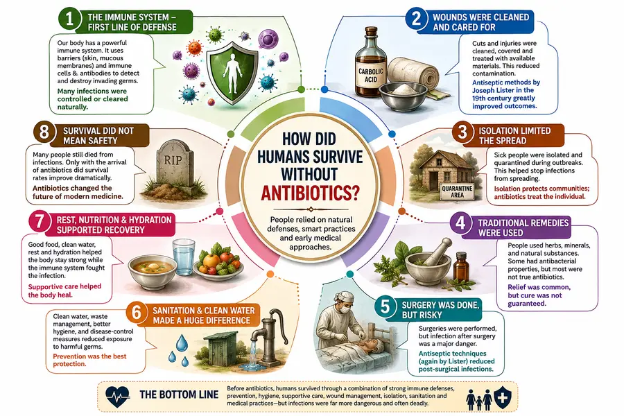 How Did Humans Survive Without Antibiotics? 12 Powerful Facts 3 What Did People Do Before Antibiotics?