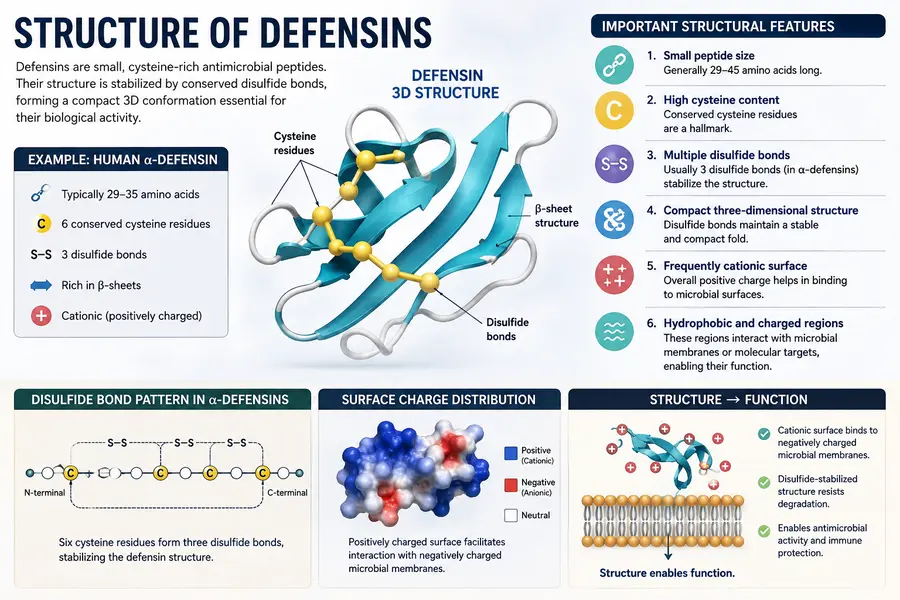 What Defensins Do? Powerful Ways They Protect Against Microbes 3 Structure of Defensins