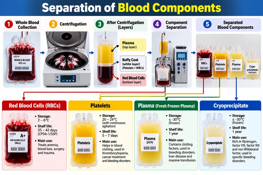 Separation of Blood Components